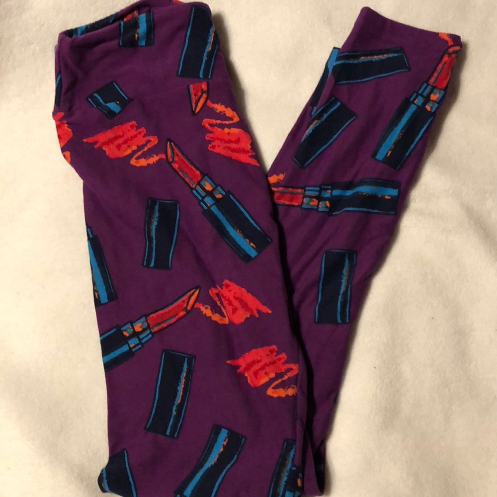 Lularoe OS lipstick leggings